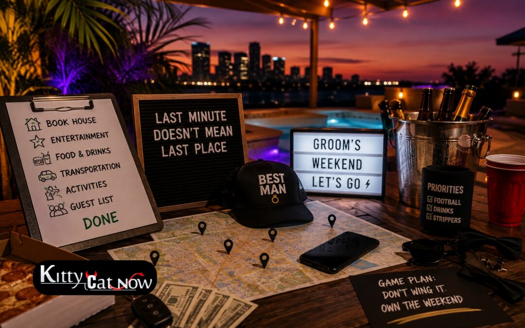 How to Plan a Last-Minute Bachelor Party in Las Vegas Without Looking Unprepared